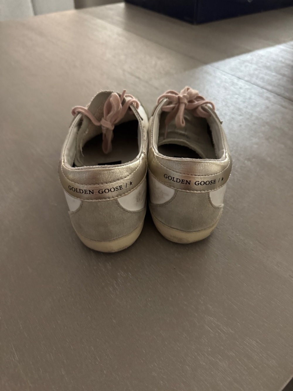 Golden Goose White Leather Sneakers barely worn - Picture 5 of 7